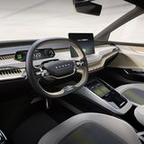 Der Innenraum des Skoda Vision iV 2019