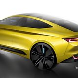 Skoda Vision iV 2019 - coupéartige Dachlinie