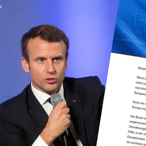 Frankreichs Präsident Emmanuel Macron und sein Appell