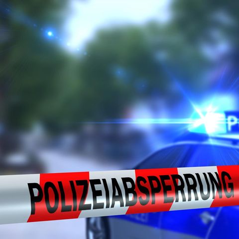 Eine Polizeiabsperrung als Symbolfoto
