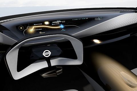 Das Cockpit ist reduziert