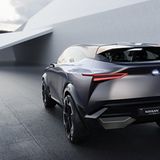 Das Heck des Konzeptfahrzeugs wirkt sehr dynamisch