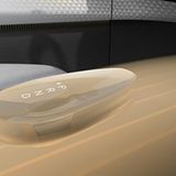 Der Automatikhebel ist in das Interieur integriert