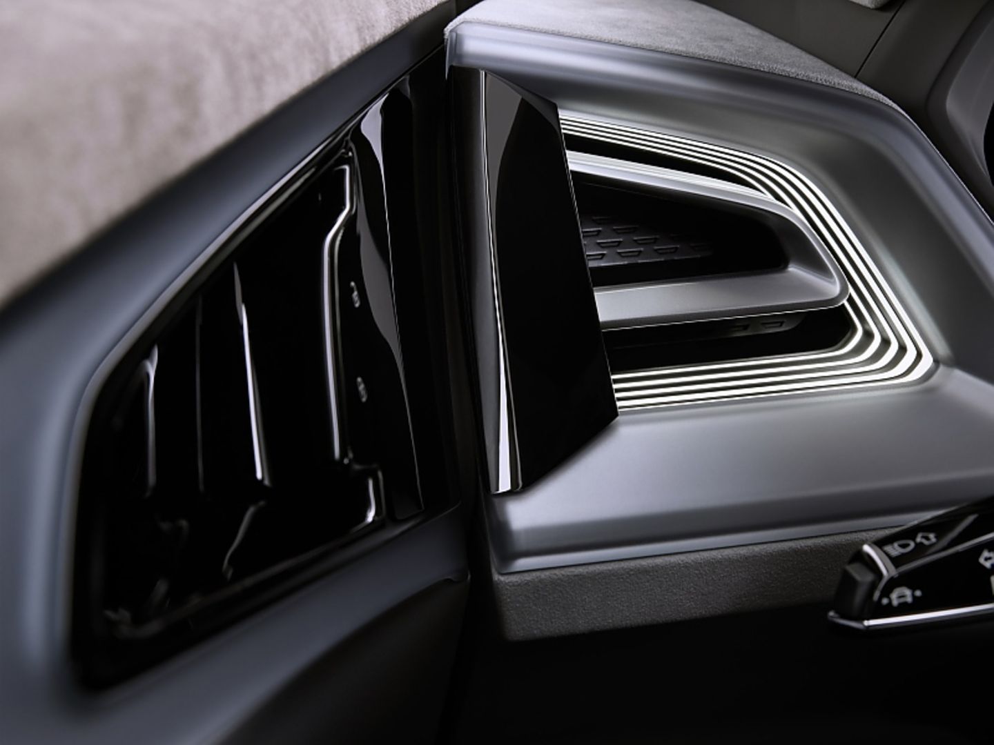 Audi Q4 E-Tron Concept 2019 - ökologische Materialien überall