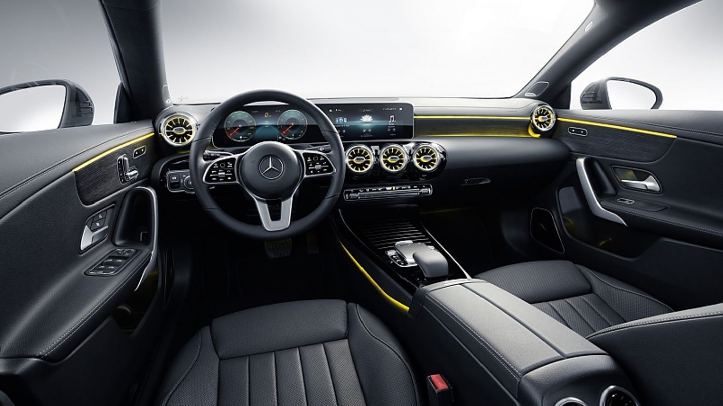 Der Innenraum des Mercedes CLA Shooting Brake