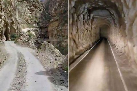 Peru: Straße des Todes: Unheimliche Begegnung im Tunnel