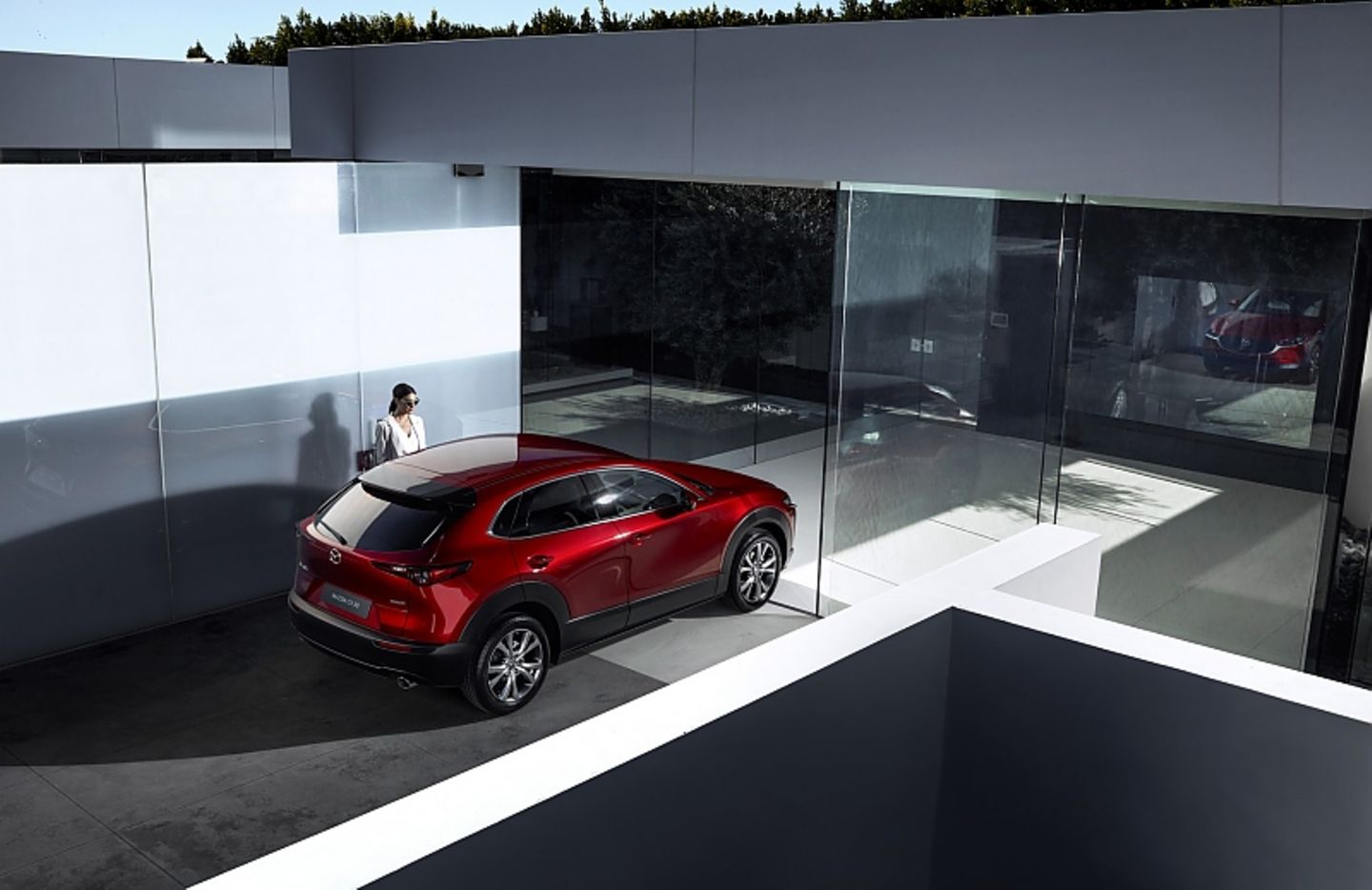 Der Mazda CX-30 ist 4,39 Meter lang