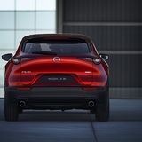 Das Heck-Design unterscheidet sich von dem des Mazda