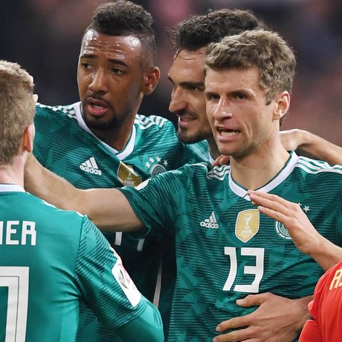 Von Joachim Löw ausgebootet: Jerome Boateng, Mats Hummels und Thomas Müller