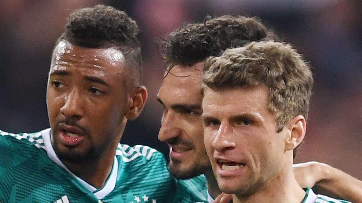 Von Joachim Löw ausgebootet: Jerome Boateng, Mats Hummels und Thomas Müller