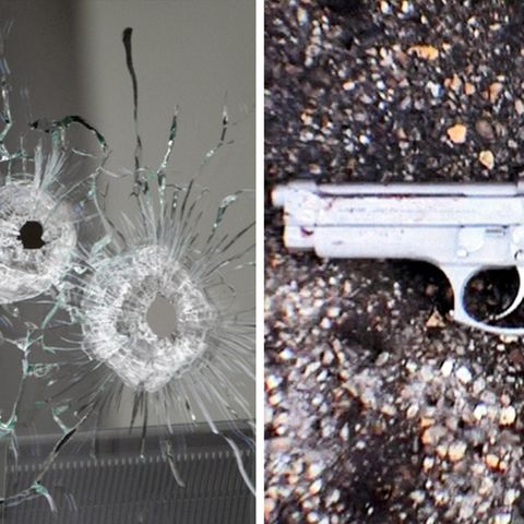 Mit der Beretta 92 seines Vaters erschoss Tim K. 15 Menschen