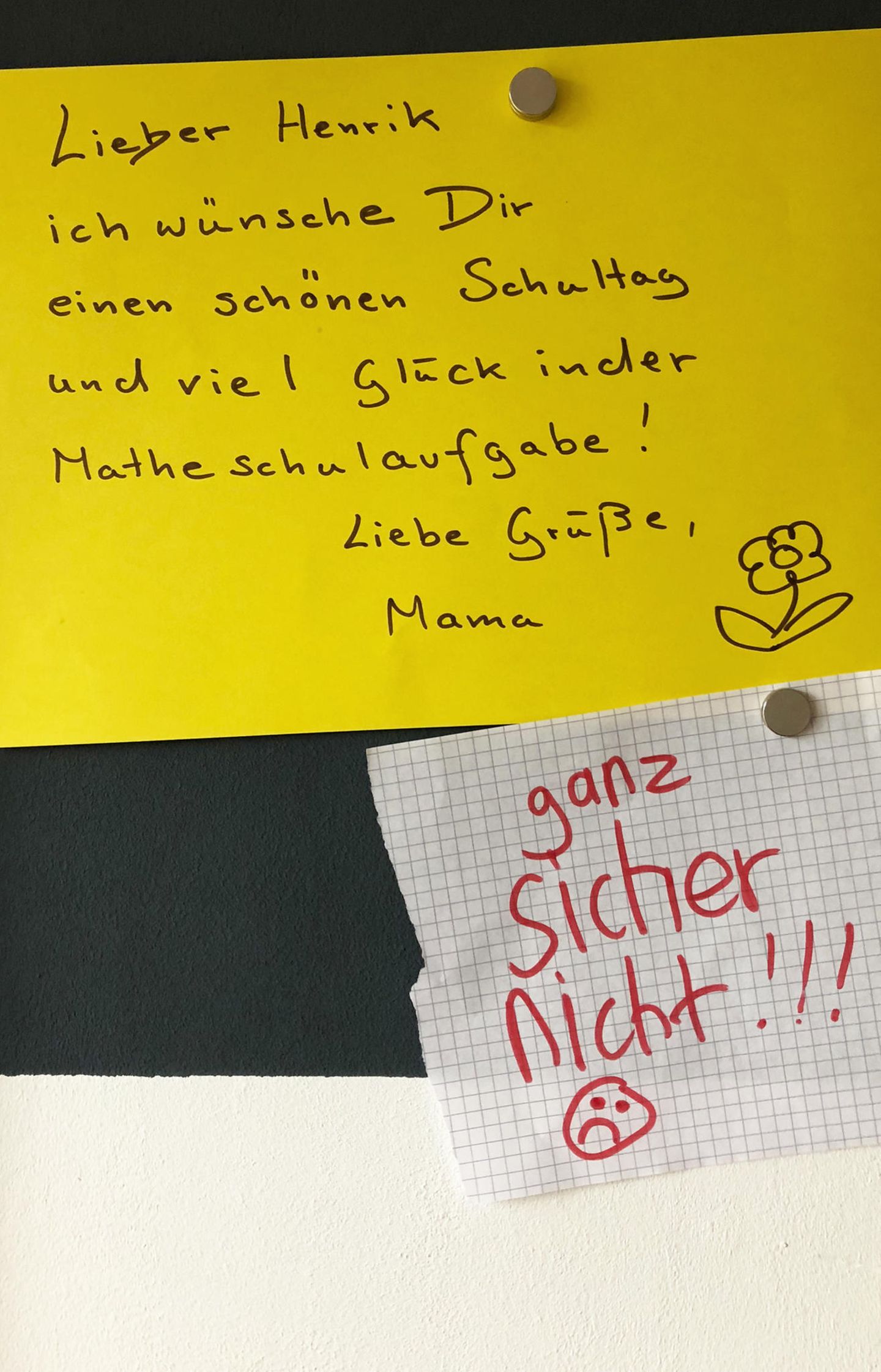 Antwort an Mama