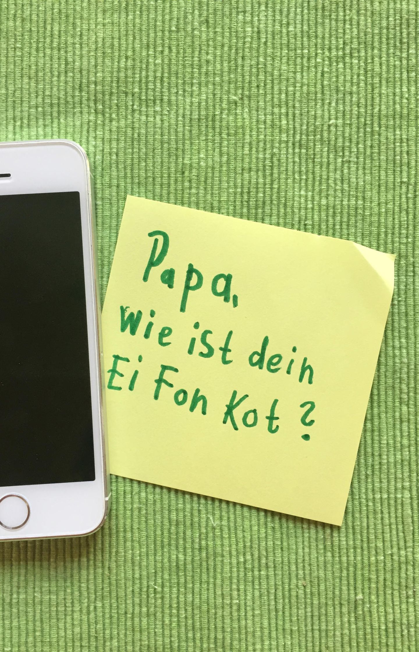 Frage an Papa