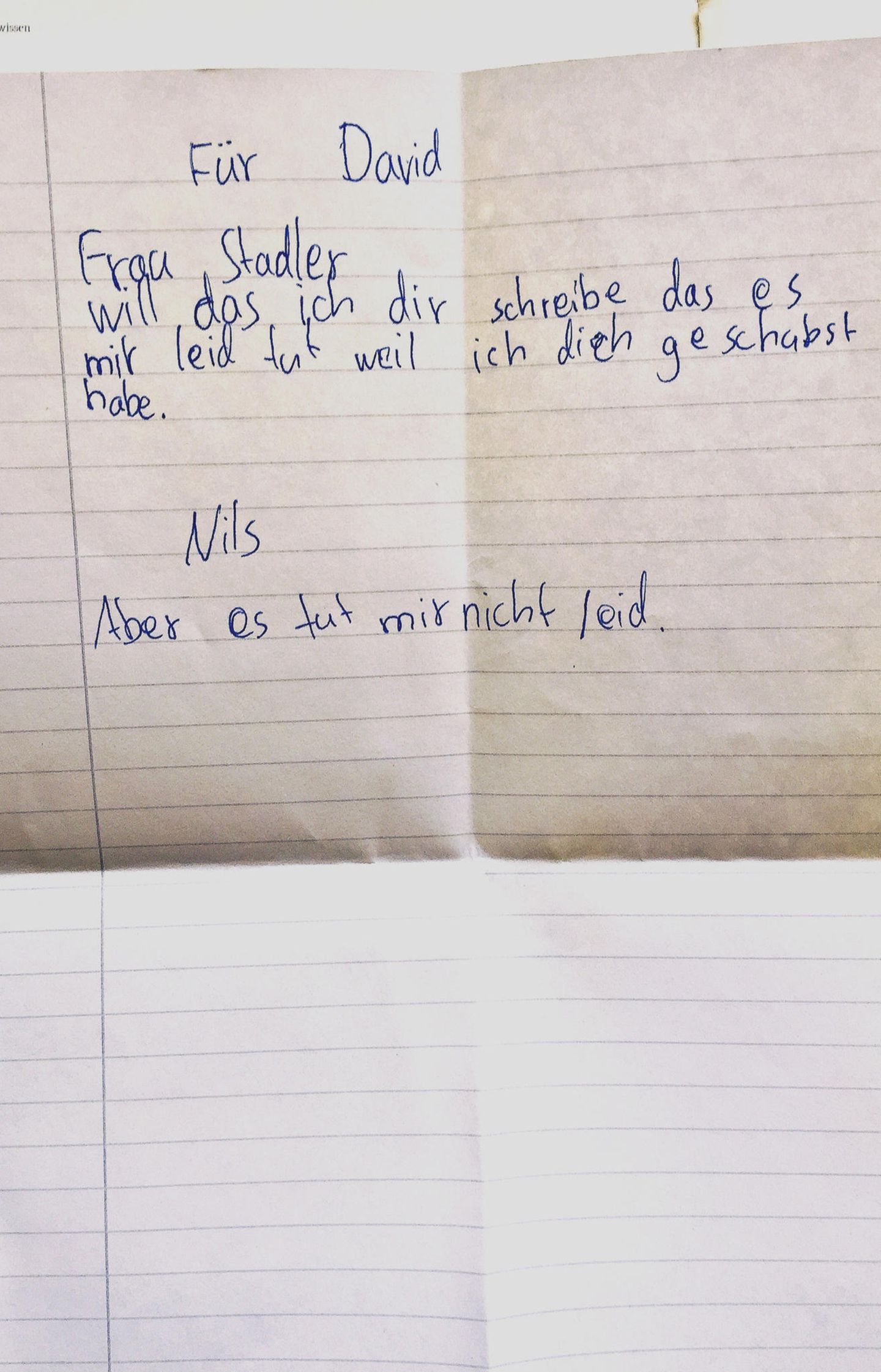 Entschuldigung