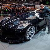  Der 1500 PS starke Bugatti "La Voiture Noire" kostet  satte 16 Millionen Euro