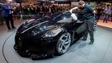  Der 1500 PS starke Bugatti "La Voiture Noire" kostet  satte 16 Millionen Euro