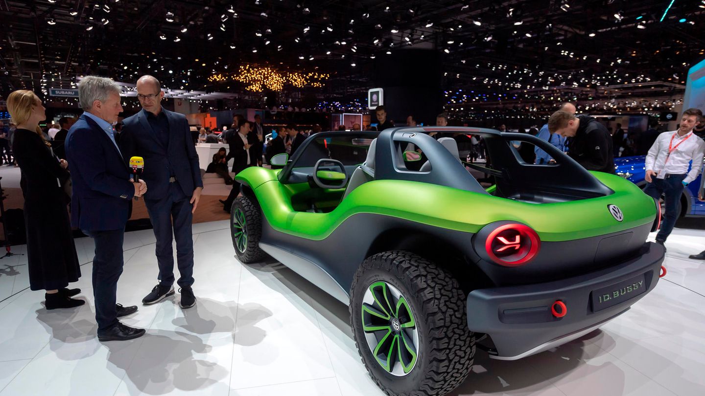 Immer mal wieder greift VW die Idee des Buggy auf: Volkswagen ID Buggy