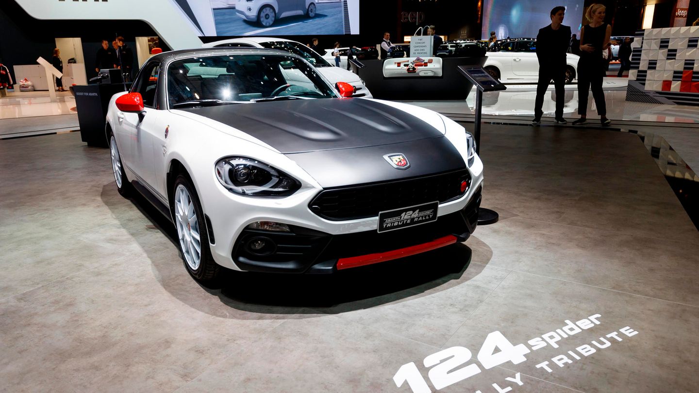 Für die Messe hat Fiat den 124 mächtig aufgemotzt.