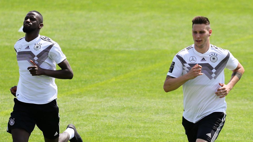 Nationalmannschaft - Antonio Rüdiger und Niklas Süle