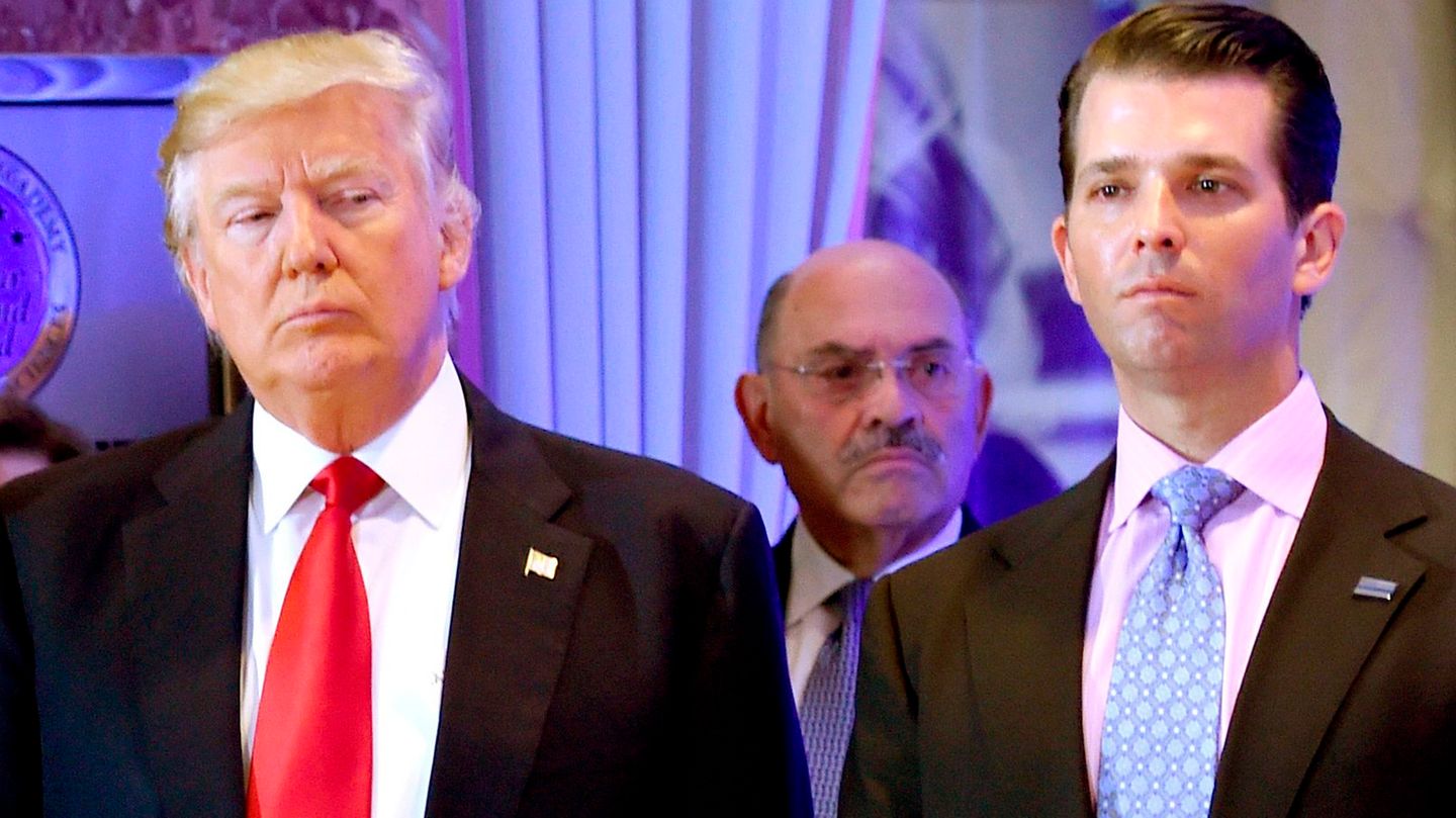 Donald Trump und Donald Trump Jr