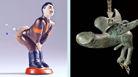 "Strange Things Challenge": Ein fliegender Penis, Hitler mit Nadeln im Po: Das sind die kuriosesten Exponate aus Museen