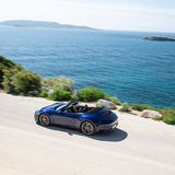 Auch Porsche 911 Carrera 4S Cabriolet hat eine Hinterachslenkung