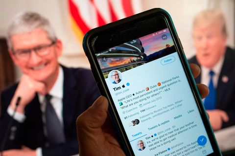Nach Versprecher von Donald Trump: Tim Cook nennt sich jetzt Tim Apple