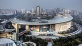 Platz 6: Shanghai Science and Technology Museum in Shanghai, China  Das erst vor wenigen Jahren eröffnete Museum in Form einer Spirale erstreckt sich über fünf Stockwerke mit 13 Abteilungen und Imax-Filmtheater und gehört mit 6,4 Millionen Besuchern zu den beliebtesten in der Volksrepublik China.  Infos: http://en.sstm.org.cn