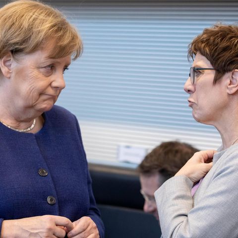 Kanzlerwechsel zwischen Angela Merkel und Annegret Kramp-Karrenbauer? SPD sagt Nein