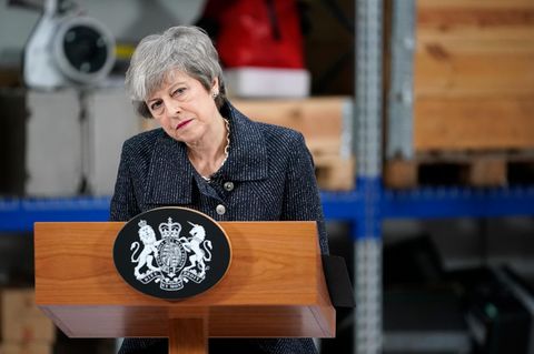 Premierministerin Theresa May - vielleicht auch gar kein Brexit