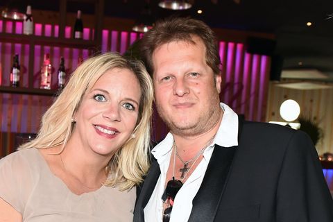 Daniela Büchner mit Ehemann Jens, der im November an Lungenkrebs verstarb