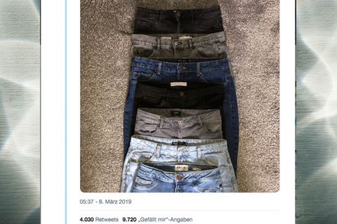 Jeans Einkauf Kleidergrößen
