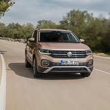 Der VW T-Cross 1.0 TSI mit 95 PS ist bis zu 180 km/h schnell
