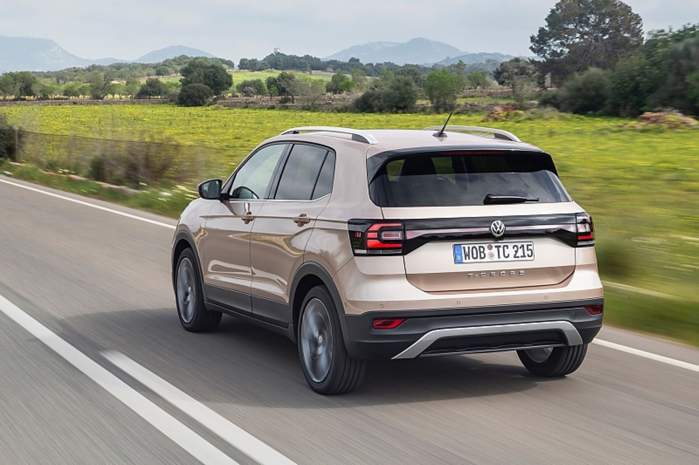 Nach 11,5 Sekunden erreicht der VW T-Cross die 100 km/h-Marke