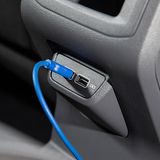 Der VW T-Cross hat bis zu vier USB-Anschlüsse