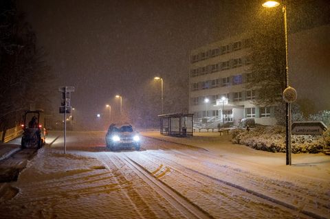 In Thüringen brachte Sturmtief Eberhard Neuschnee