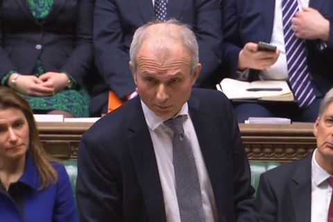 David Lidington, Vize-Regierungschef, spricht im Parlament über den Brexit und die Änderungen am Abkommen mit der EU