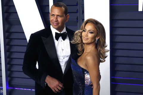 Alex Rodriguez und Jennifer Lopez