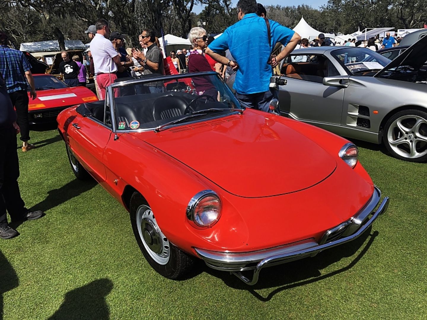 Cars and Coffee Amelia Island - Alfa Duetto