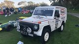 Mercedes 280 GE Paris Dakar - Cars and Coffee Amelia Island