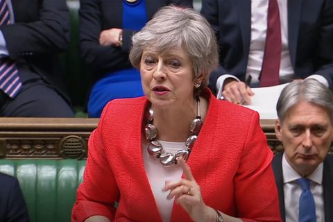 Die britische Premierministerin Theresa May hat das Parlament eindringlich zur Annahme ihres Brexit-Deals mit der EU aufgerufen