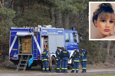 Dienstag, 12. Februar: Polizei weitet unter Mithilfe des Technischen Hilfswerks die Suche nach Rebeccas Leichnam auf den See aus, der an das bereits durchsuchte Waldstück grenzt.