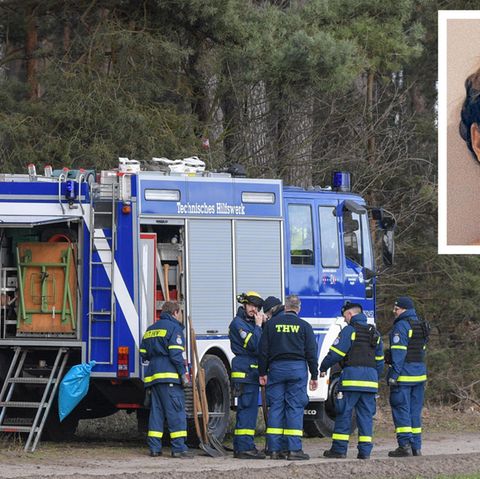 Dienstag, 12. Februar: Polizei weitet unter Mithilfe des Technischen Hilfswerks die Suche nach Rebeccas Leichnam auf den See aus, der an das bereits durchsuchte Waldstück grenzt.