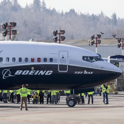 Eine Boeing 737 MAX 