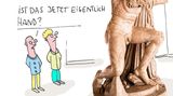 Cartoons von Tobias Schülert: Klimawandel - So schlecht geht es Frau Holle