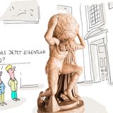Cartoons von Tobias Schülert: Klimawandel - So schlecht geht es Frau Holle