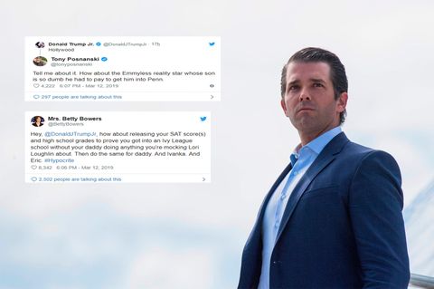 Donald Trump Jr. macht sich über Hollywood-Stars lustig