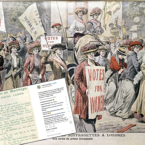 Suffragetten in London