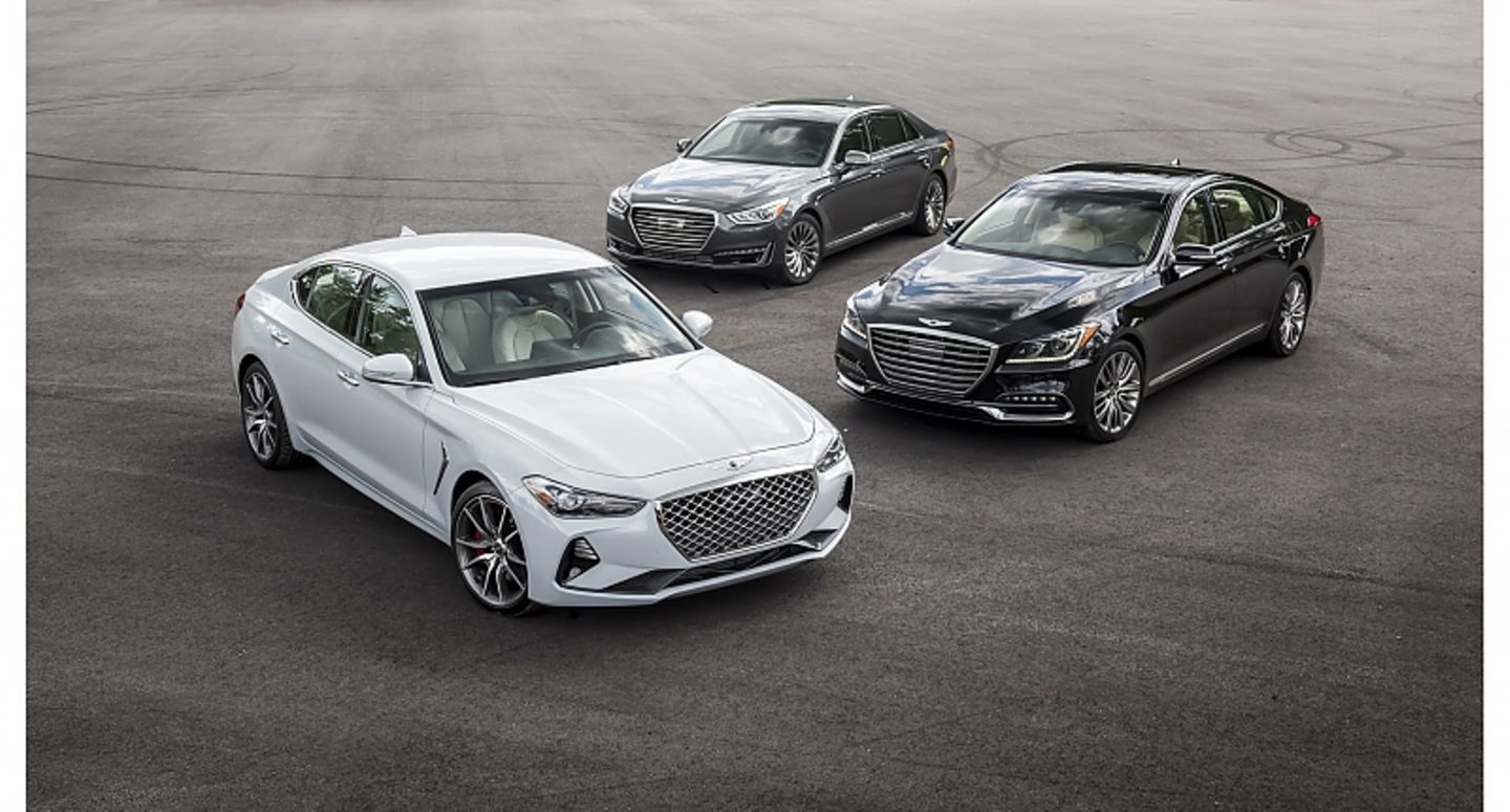 Genesis G70, G80, G90