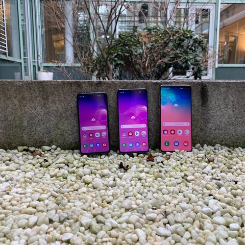 Die drei neuen Samsung-Smartphones: Samsung Galaxy S10e, S10 und S10 Plus